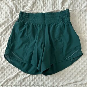 Lululemon hotty hot shorts high rise
